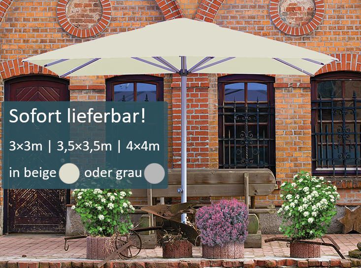 GASTRO plus - viel Schirm für wenig Geld